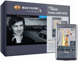 Fujitsu Siemens Pocket Loox N520 PDA med Navigon Navigering