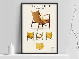 Finn Juhl Affisch – Skandinavisk Design