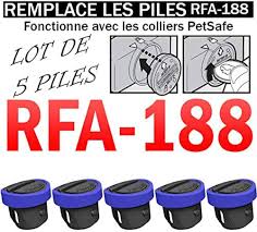 Batterier SB-188 Kompatibla med PETSAFE RFA-188 3V Lithium 160mAh