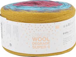 Rico Creative Wool Dégradé Super 6 Fb. 06 Bobble Gradient Garn