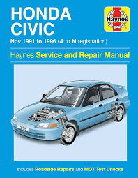 Honda Civic 91-96: Haynes Handbok