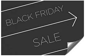 Black Friday Rea - Basic Black Självhäftande Material