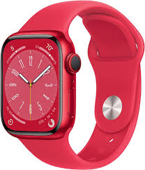 Apple Watch Series 8 (GPS + Cellular) 41mm - (PRODUCT) RED Smartklocka med Sportband