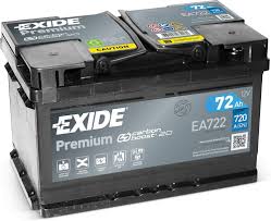 Exide EA722 Premium Bilbatteri 12V 72Ah 720A