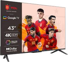 TCL 43P739 43" 4K HDR Smart TV