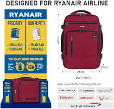 ECOHUB Ryanair Kabinväska 40x20x25 Ryggsäck