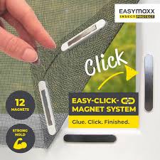 EASYmaxx Fönsternät med Magic Click