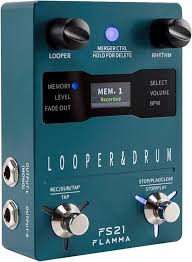 FLAMMA FS21 Gitarr Looper Pedal med Trummaskin och Skärm